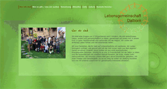 Desktop Screenshot of lebensgemeinschaft-dalborn.de