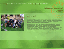 Tablet Screenshot of lebensgemeinschaft-dalborn.de